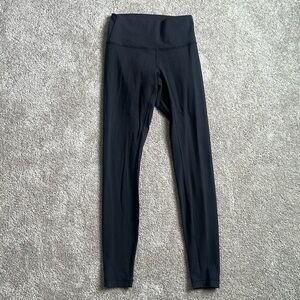 Lululemon black wonder under leggings